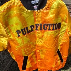 Pulp Fiction Yellow and Orange Jacket